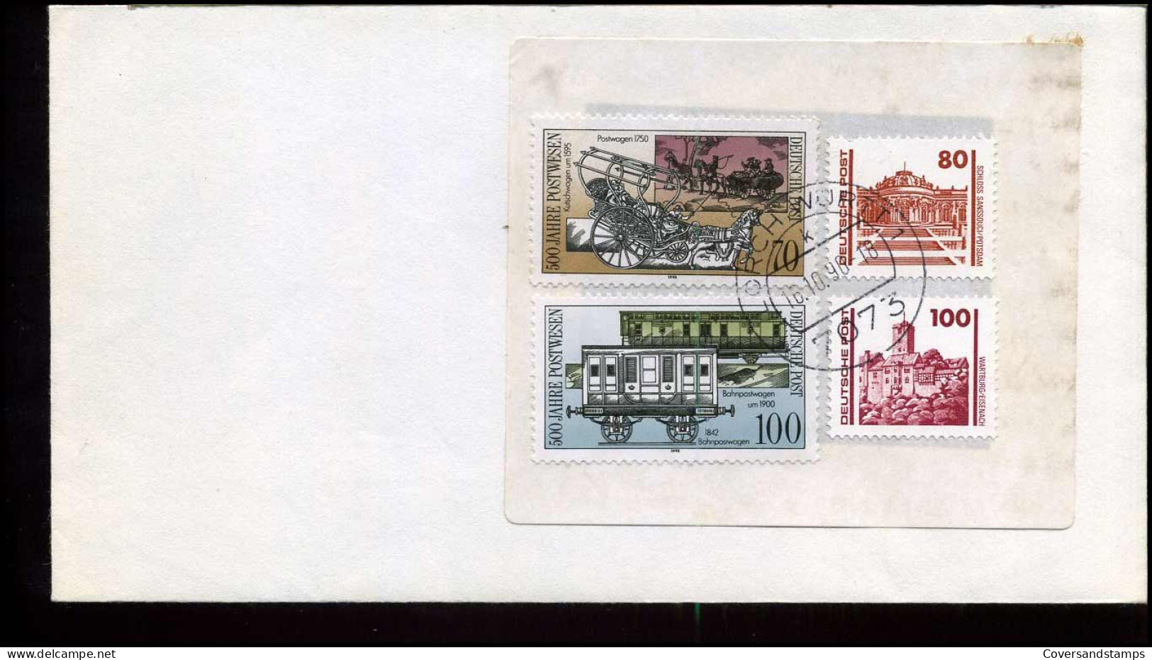 500 Jahre Postwesen - Deutsche Post - Altri (Terra)