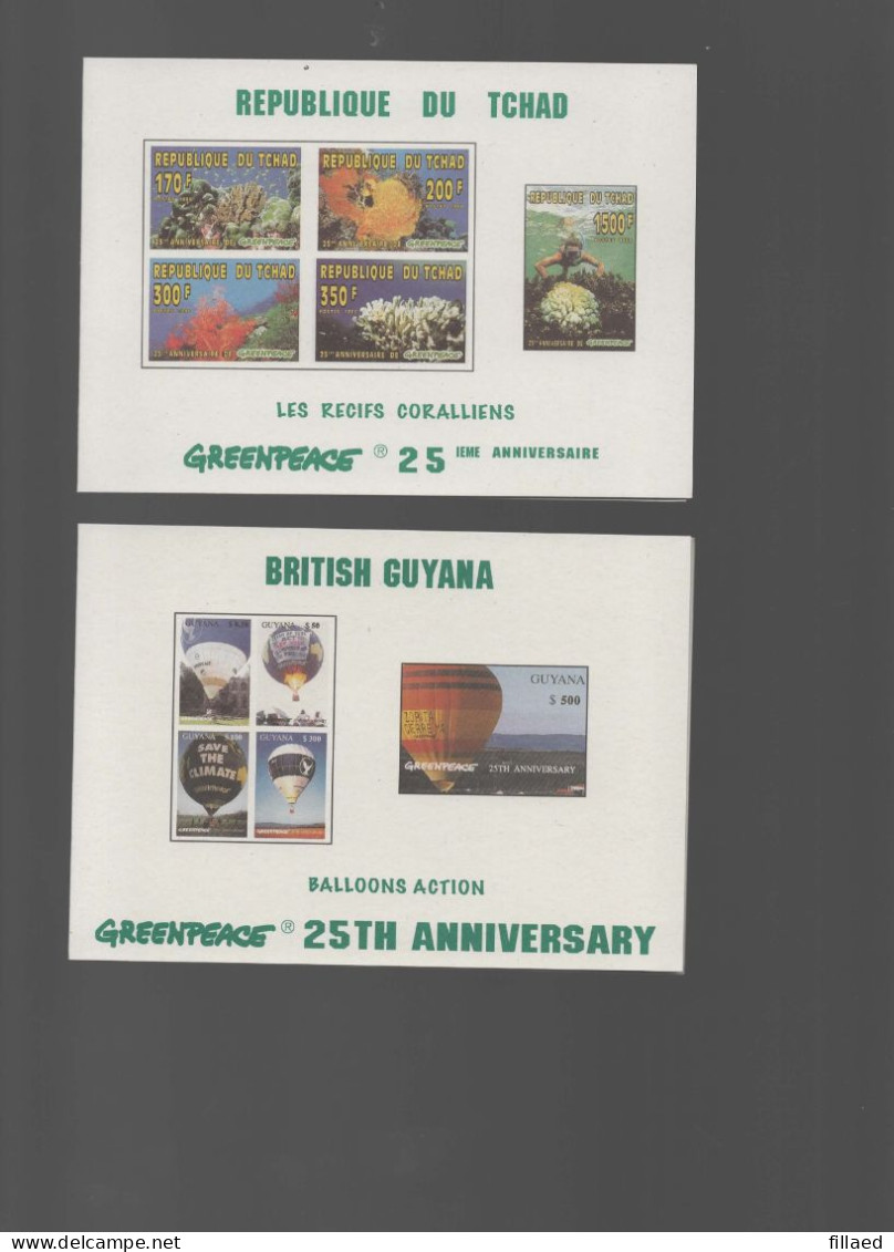 Greenpeace  Zeer Mooie En Zeldzame Stukken. Wordt Ingezet Aan 5€ - Collections (without Album)