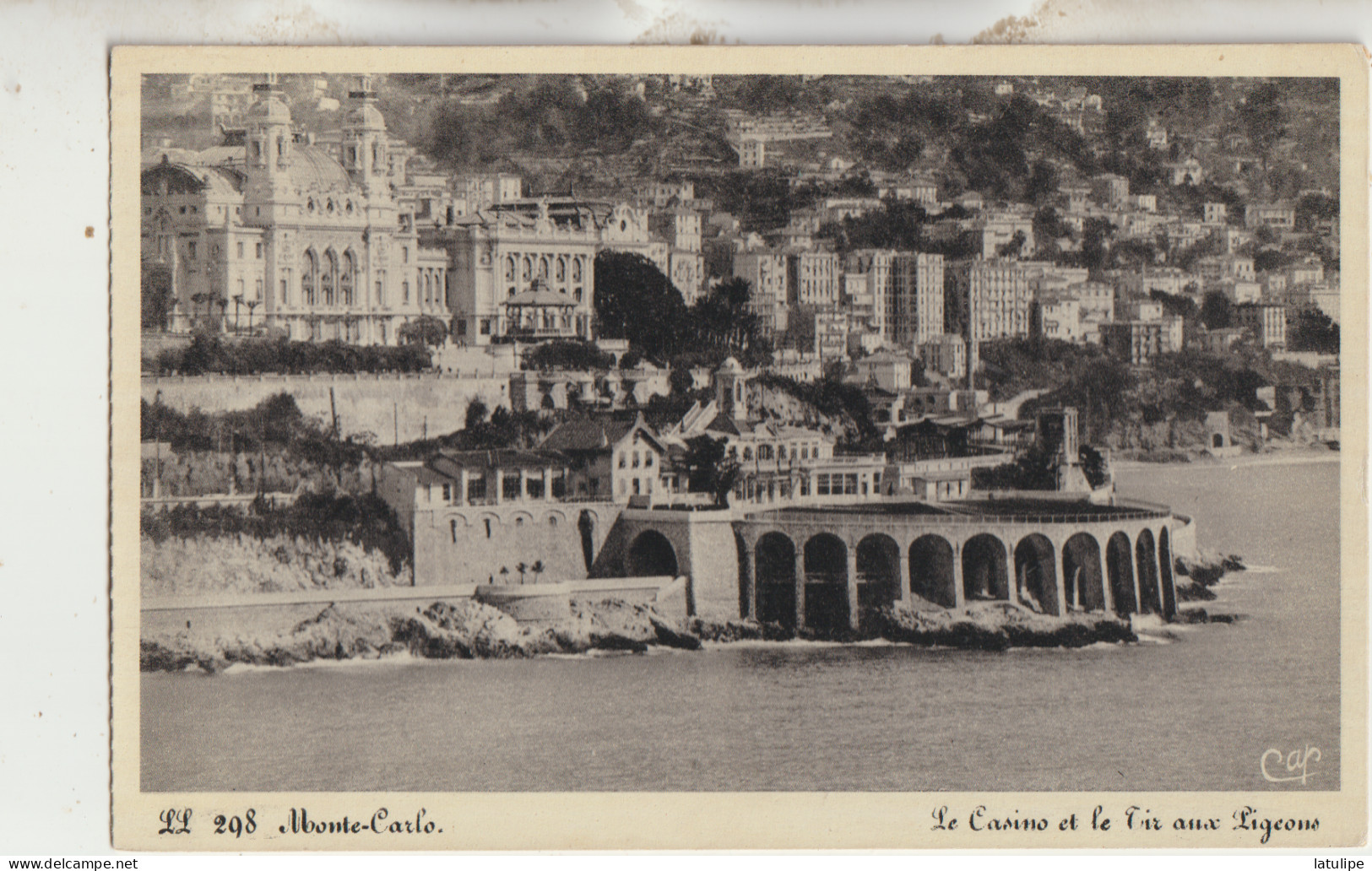 Monte Carlo   Le Casino Et Le Tir Aux Pigeons - Monte-Carlo