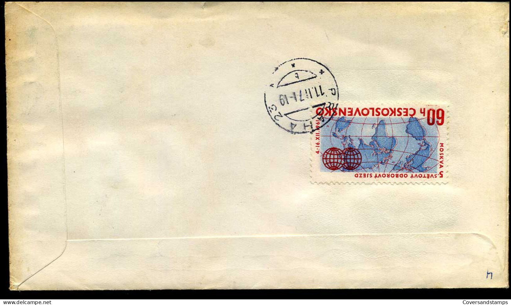 Cover From Brno To Brussels, Belgium - Storia Postale