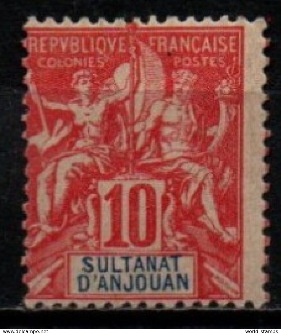 ANJOUAN 1900-7 * - Unused Stamps