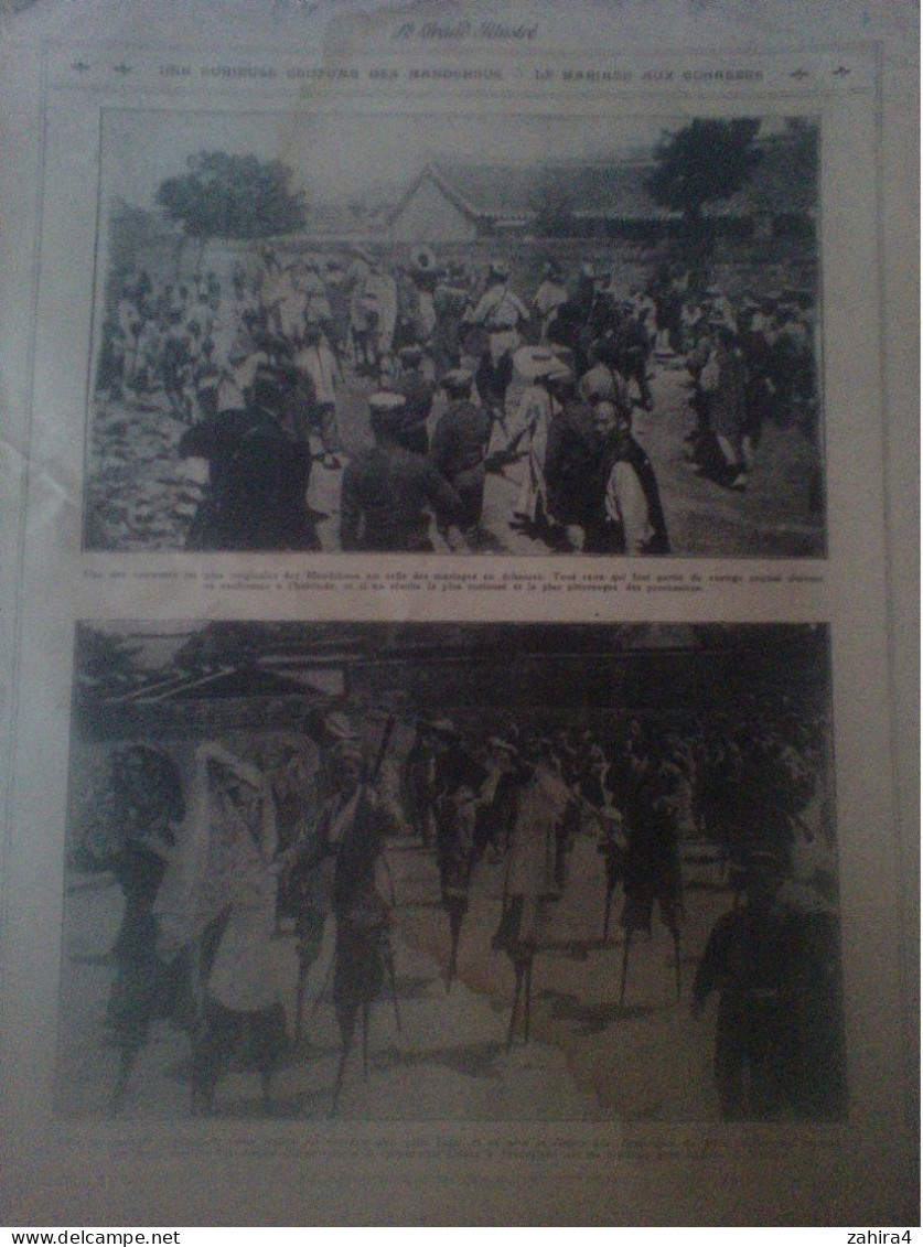 Grand Illustré Dépèch Héros Russe Inondation Nessac Charente Mariage échasse Trouble Russe Afghanistan Henriot St-Michel - 1900 - 1949