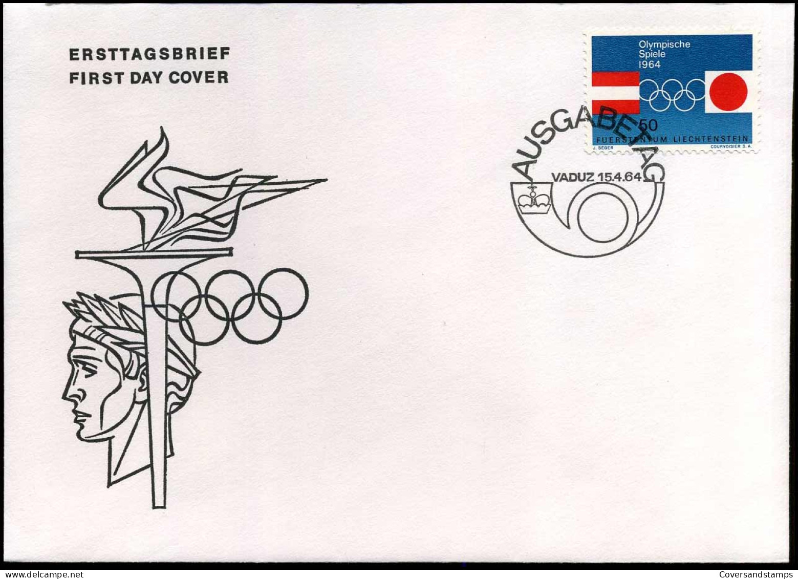 FDC - Olympische Spiele 1964 - FDC