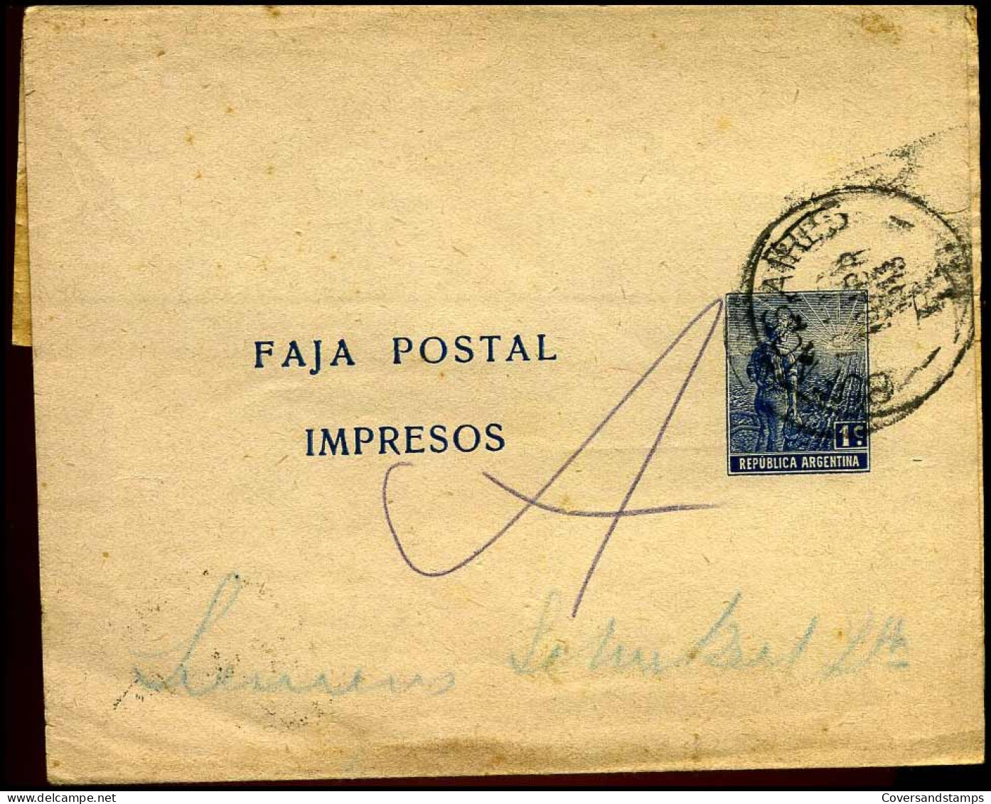 Faja Postal Impresos - Brieven En Documenten