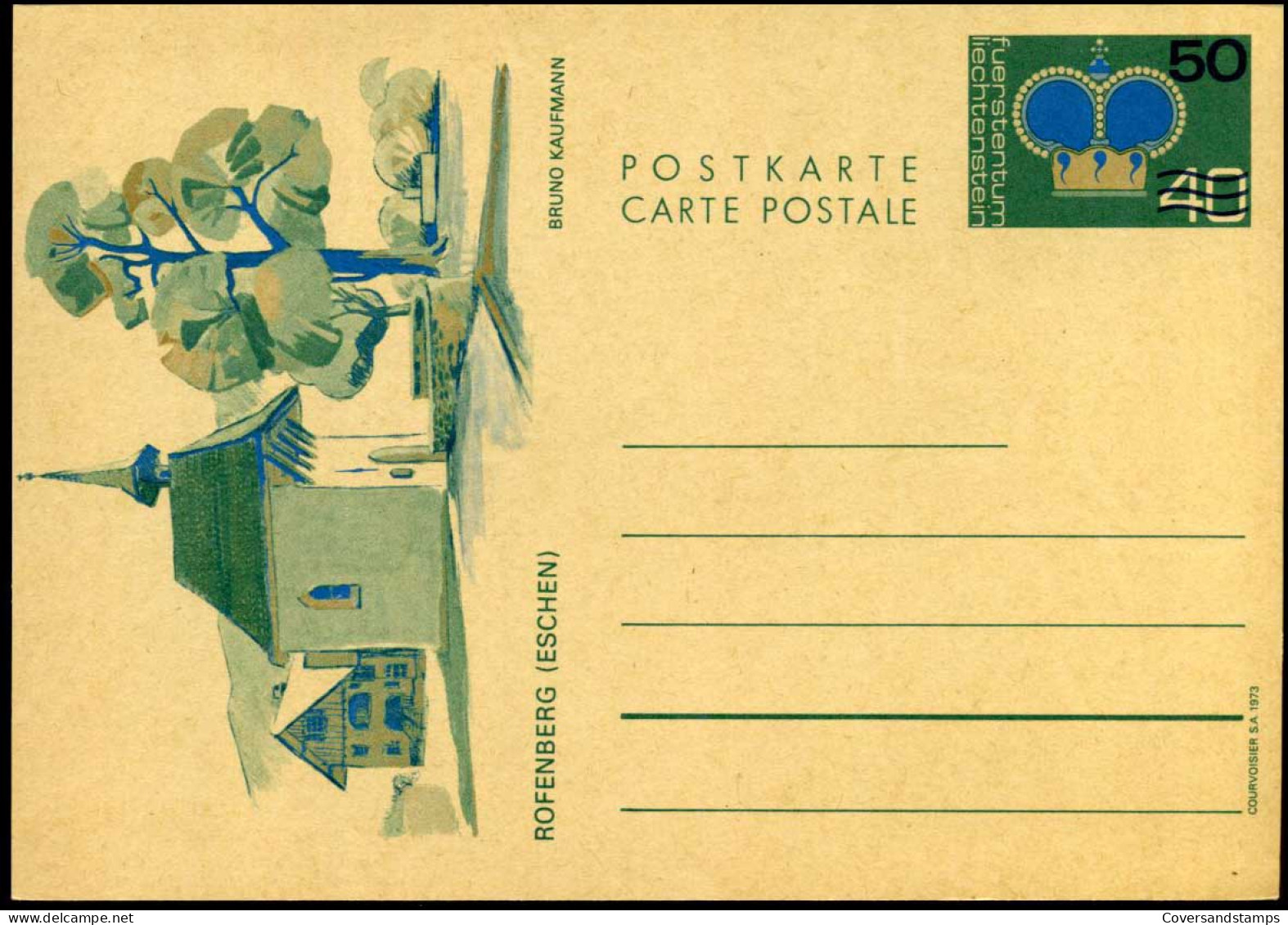 Post Card - Unused - Stamped Stationery