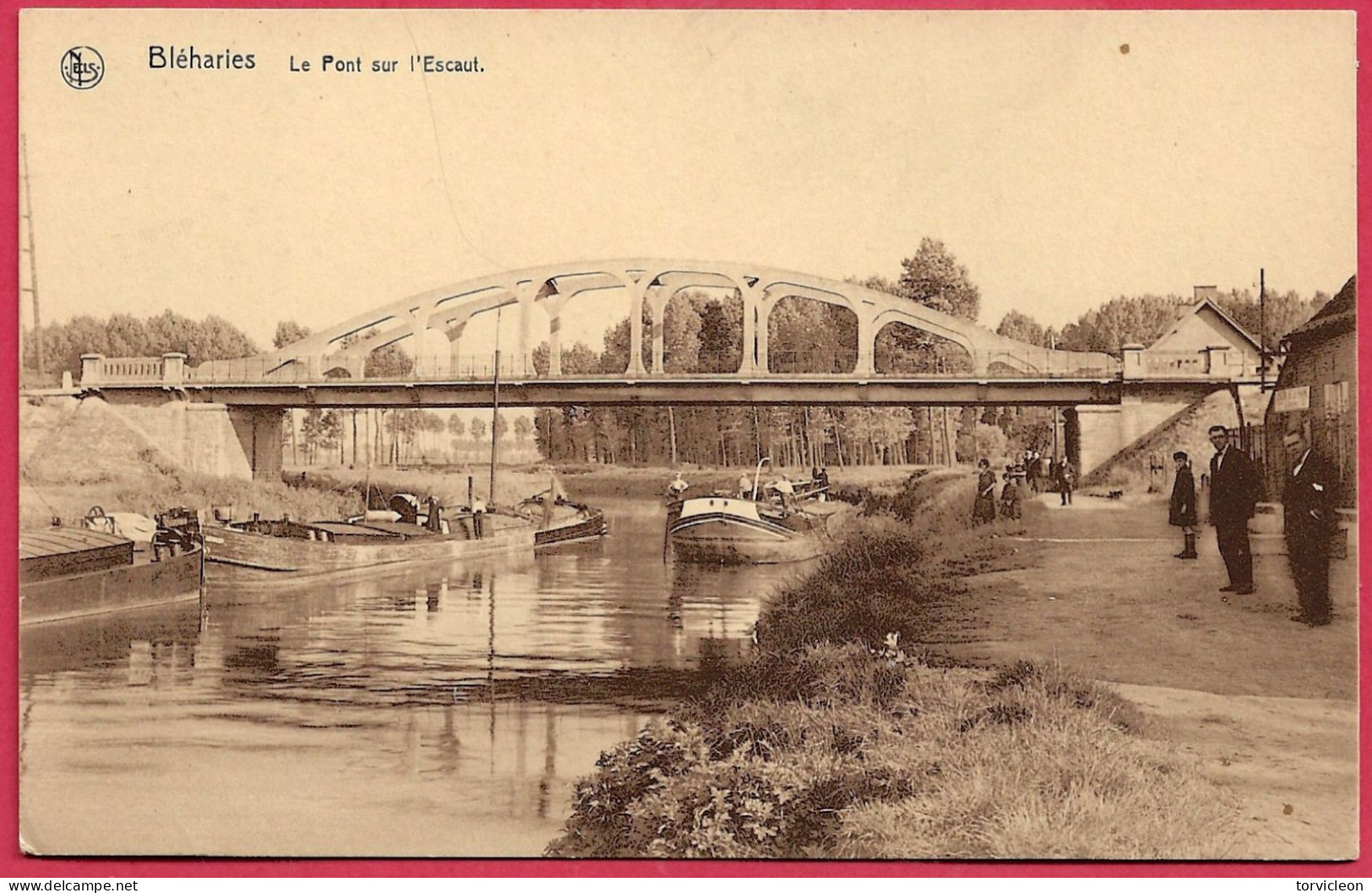 C.P. Bléharies = Le  Pont  Sur  L' Escaut - Brunehaut