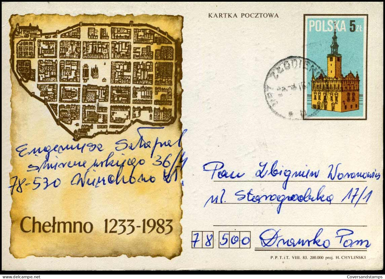 Postcard - Cartas & Documentos