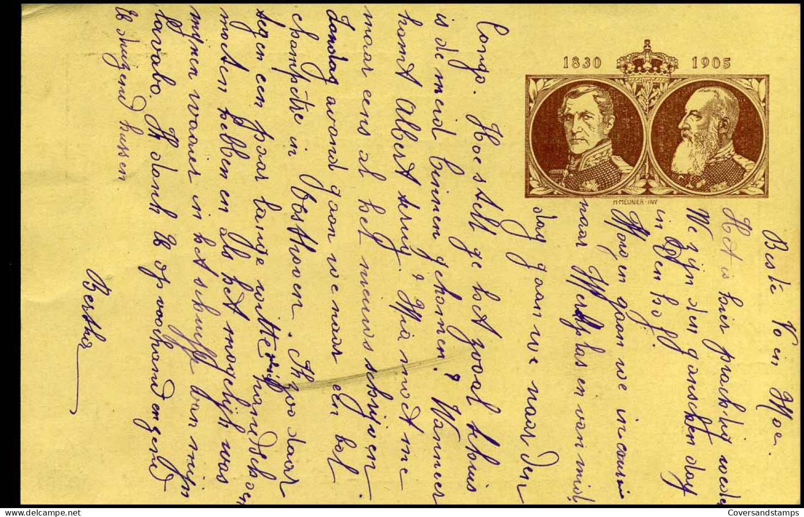 Postkaart  / Carte Postale - Naar Antwerpen - 1893-1907 Wappen