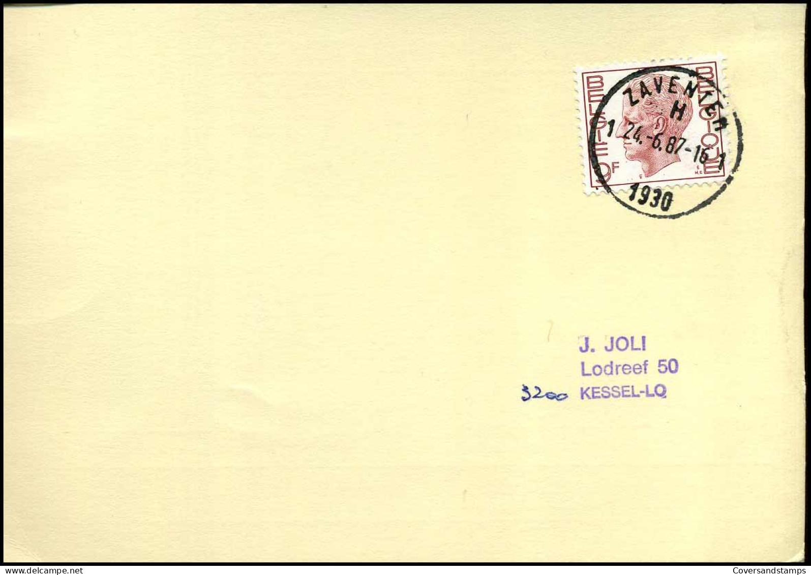 Postkaart : "Uitnamen - Prélèvements" Kring/Cercle Nr 9003 - Briefe U. Dokumente
