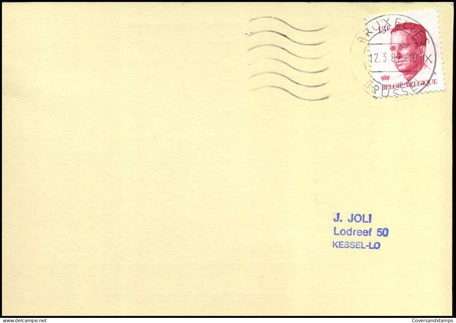 Postkaart : "Uitnamen - Prélèvements" Kring/Cercle Nr 9015 --- "SABENA" - Cartas & Documentos
