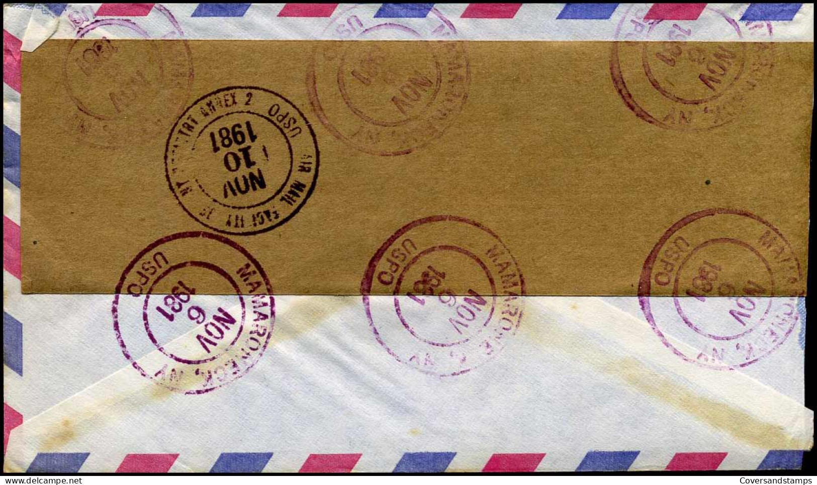 Registered Cover To Petit Enghien, Belgium - Storia Postale