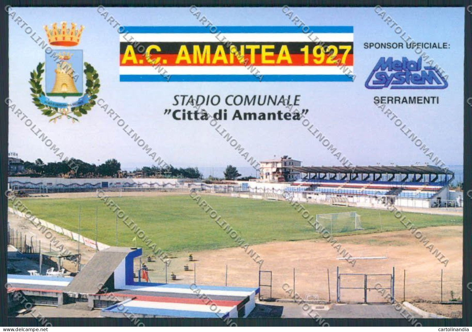 Cosenza Stadio Calcio Amantea FG Foto Cartolina MV8747 - Cosenza