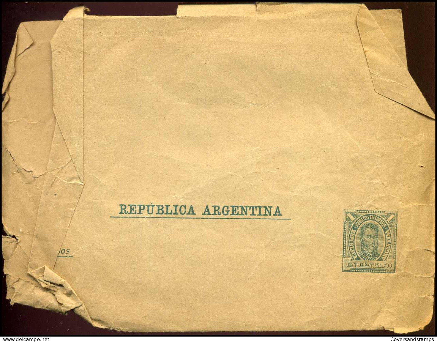 Republica Argentina, Faja Postal, Impresos - Ganzsachen