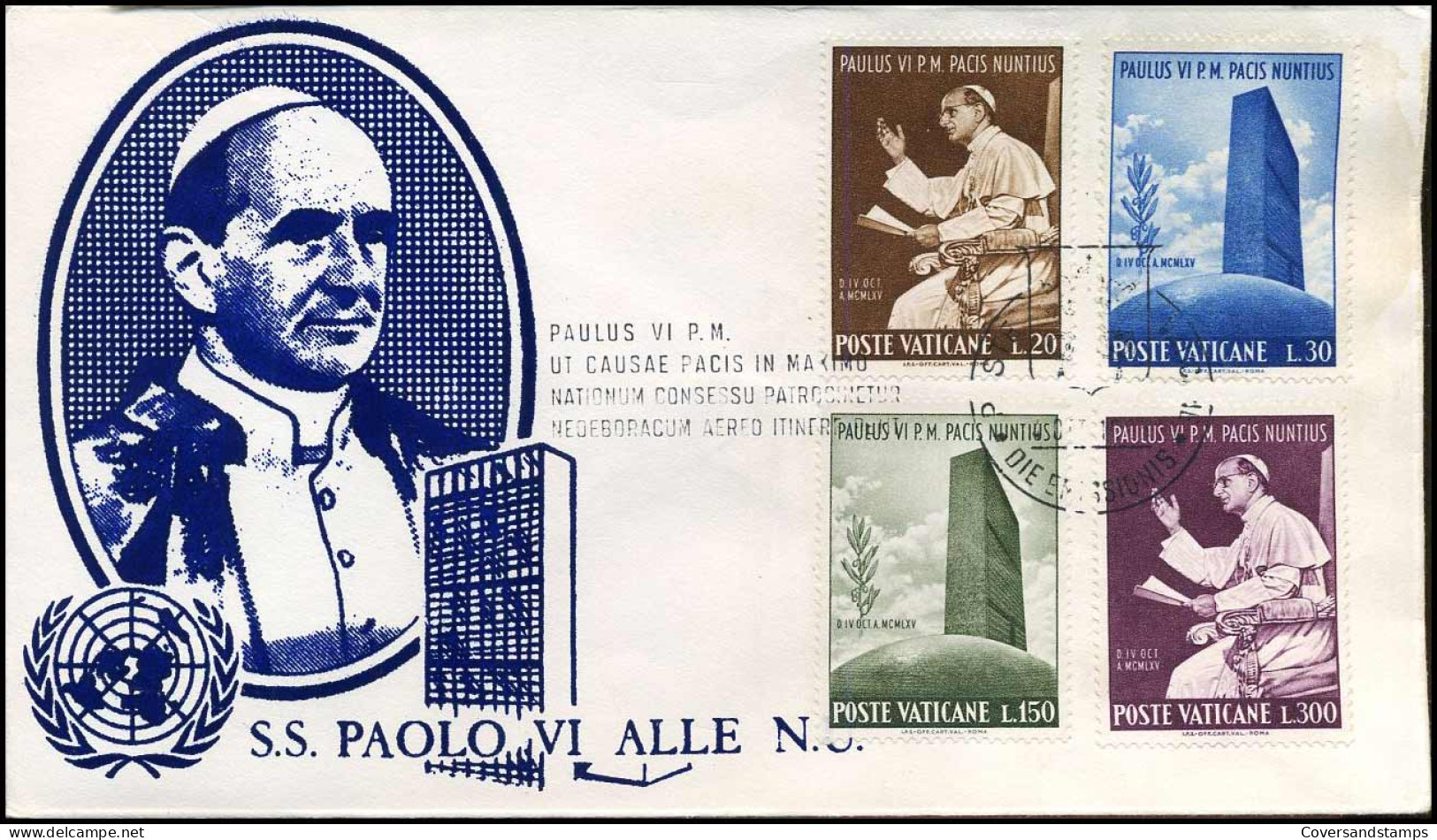 S.S. Paolo VI Alle N.U. - FDC