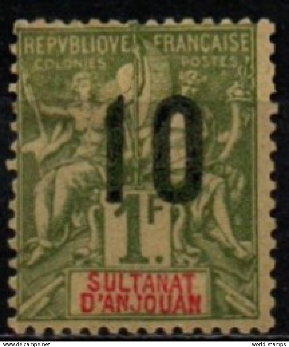 ANJOUAN 1912 * - Unused Stamps