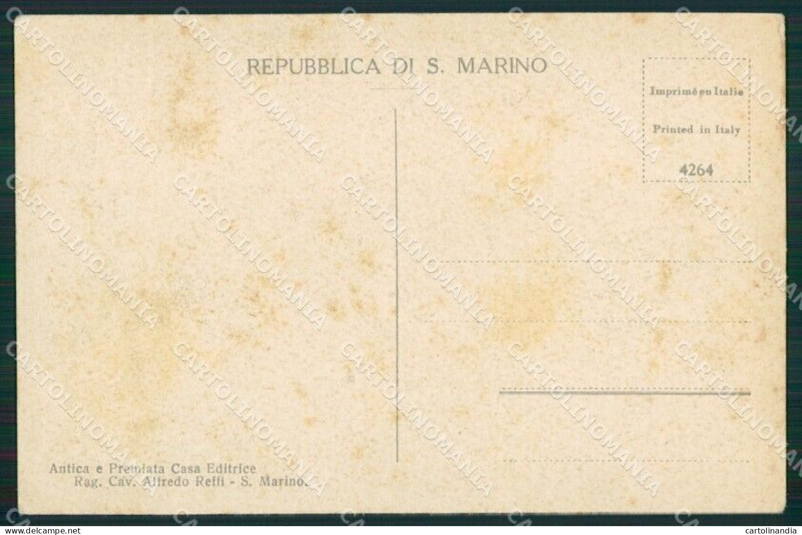 San Marino Cartolina MQ5368 - Saint-Marin