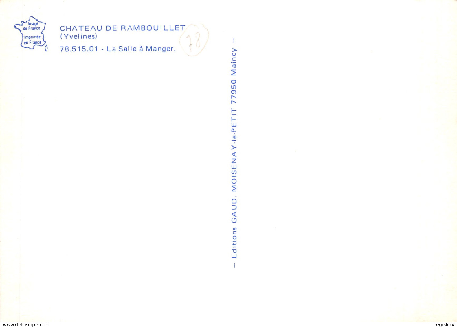 78-RAMBOUILLET LE CHATEAU-N°T1107-A/0061 - Rambouillet (Château)