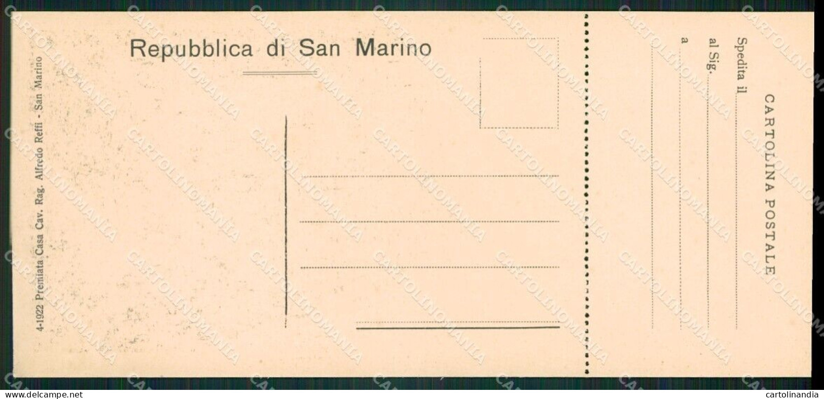 San Marino Mini Cartolina E Cartolina MQ5729 - San Marino