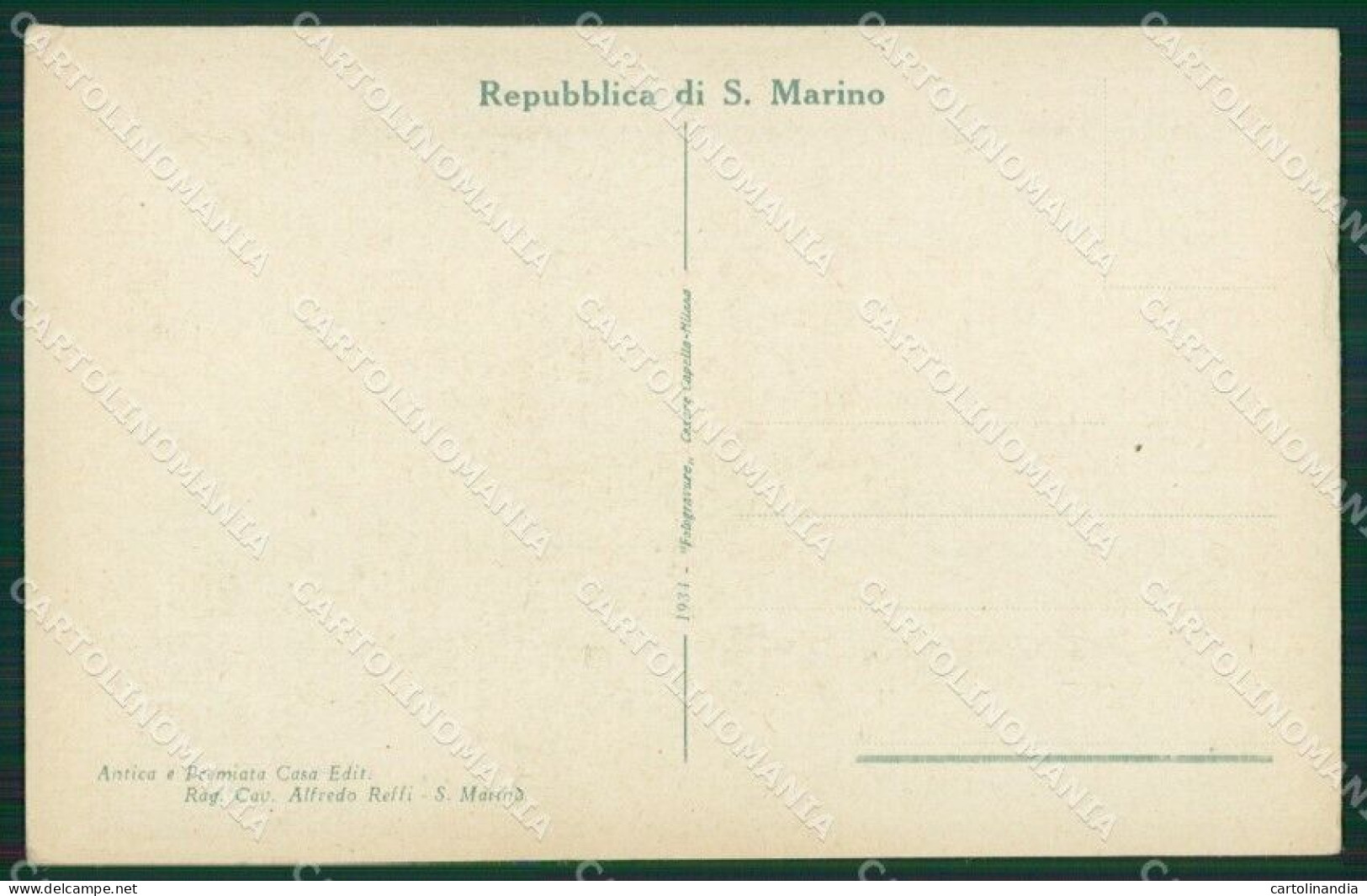 San Marino Cartolina MQ5365 - San Marino
