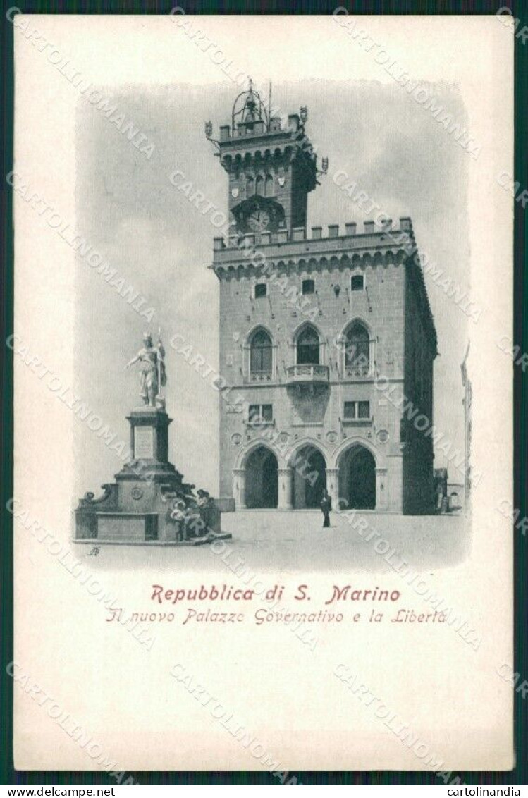 San Marino Palazzo Governativo Cartolina MQ5307 - San Marino