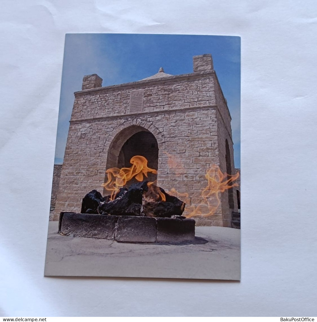 Azerbaijan 2017 Post Card Baku Ateshgah Of Surakhani  - Aserbaidschan