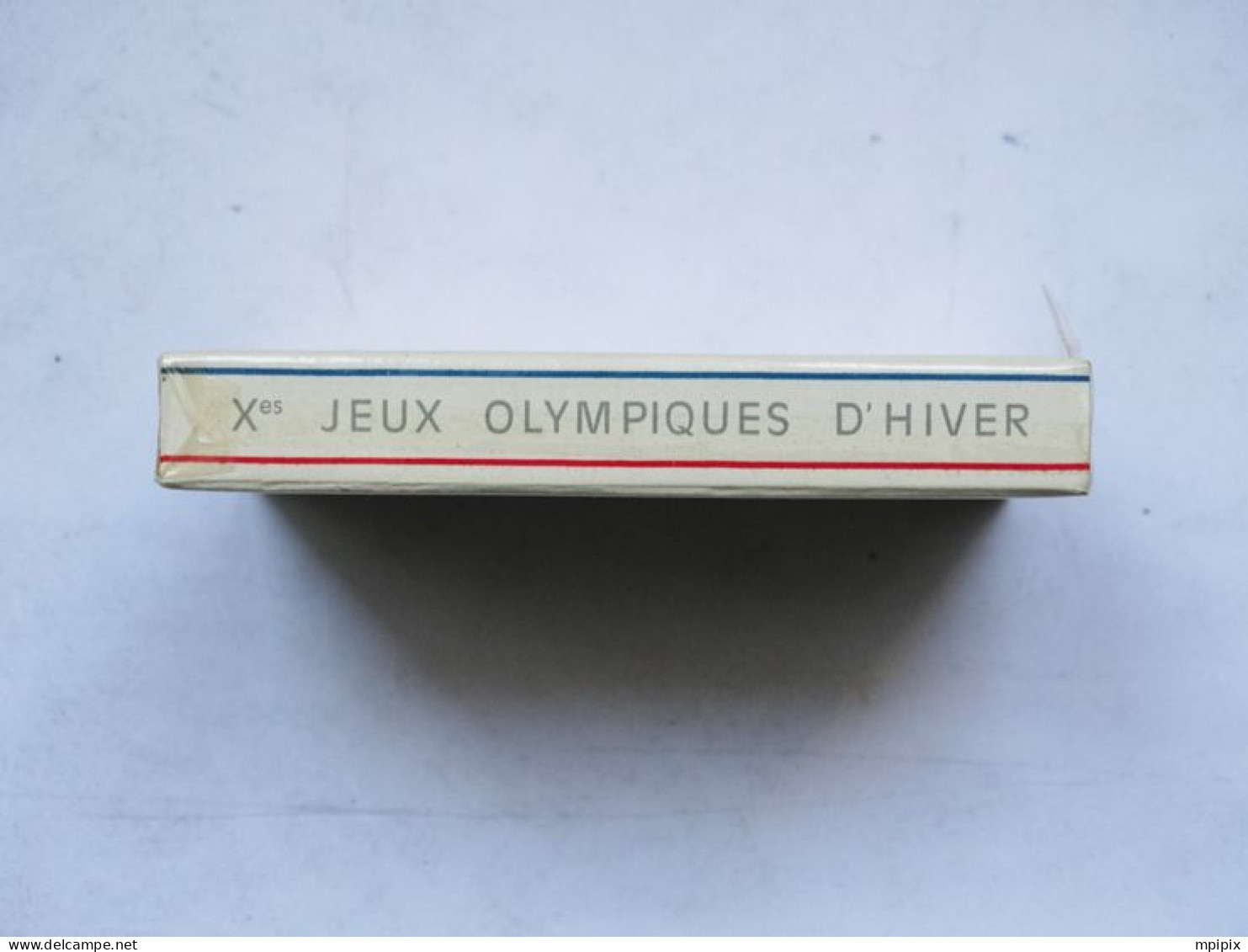 Dernier Paquet De 5 Cigarettes Gitanes Jeux Olympiques D'hiver Grenoble 1968 JO 68 Olympics Winter Games - Uniformes Recordatorios & Misc
