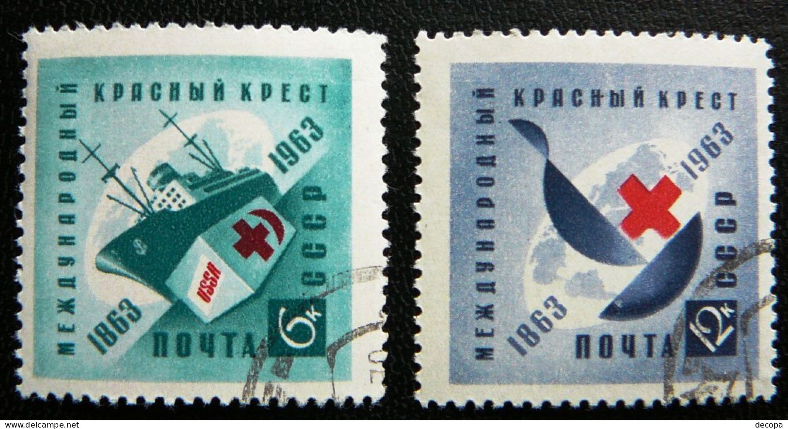 (dcth-053)    USSR   Mi 2787-88 - Oblitérés