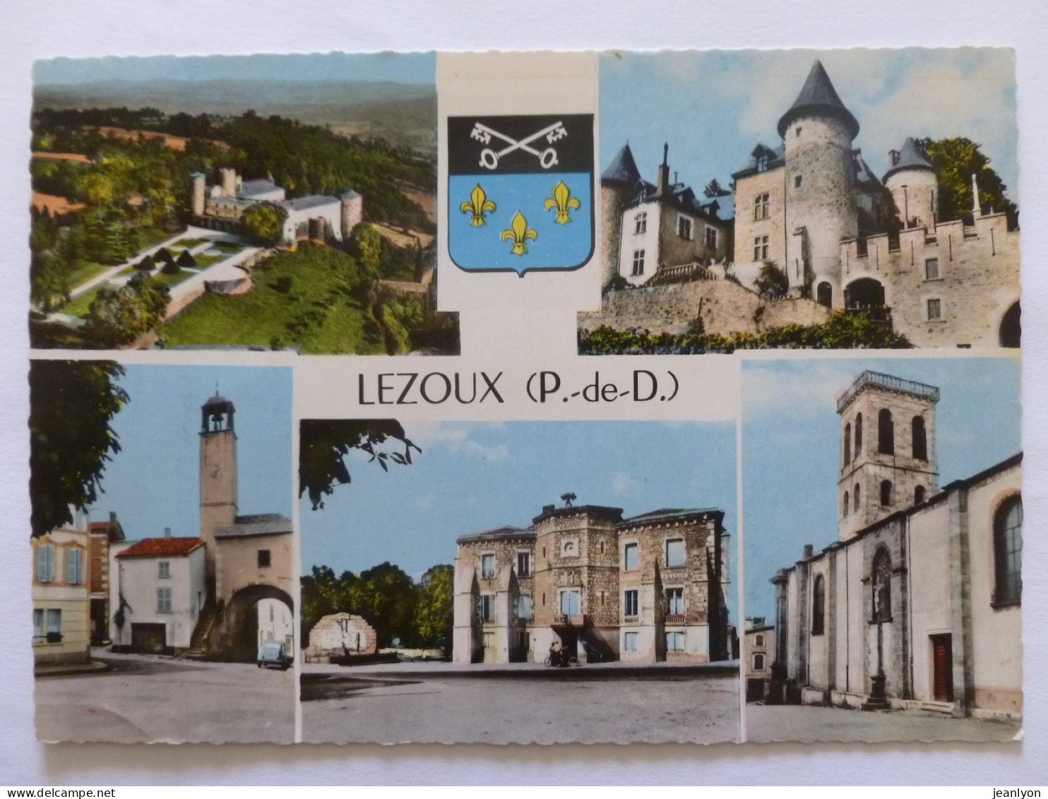 LEZOUX (63/Puy De Dôme) - Vues Multiples - Chateau ... - Blason / Armoirie - Lezoux