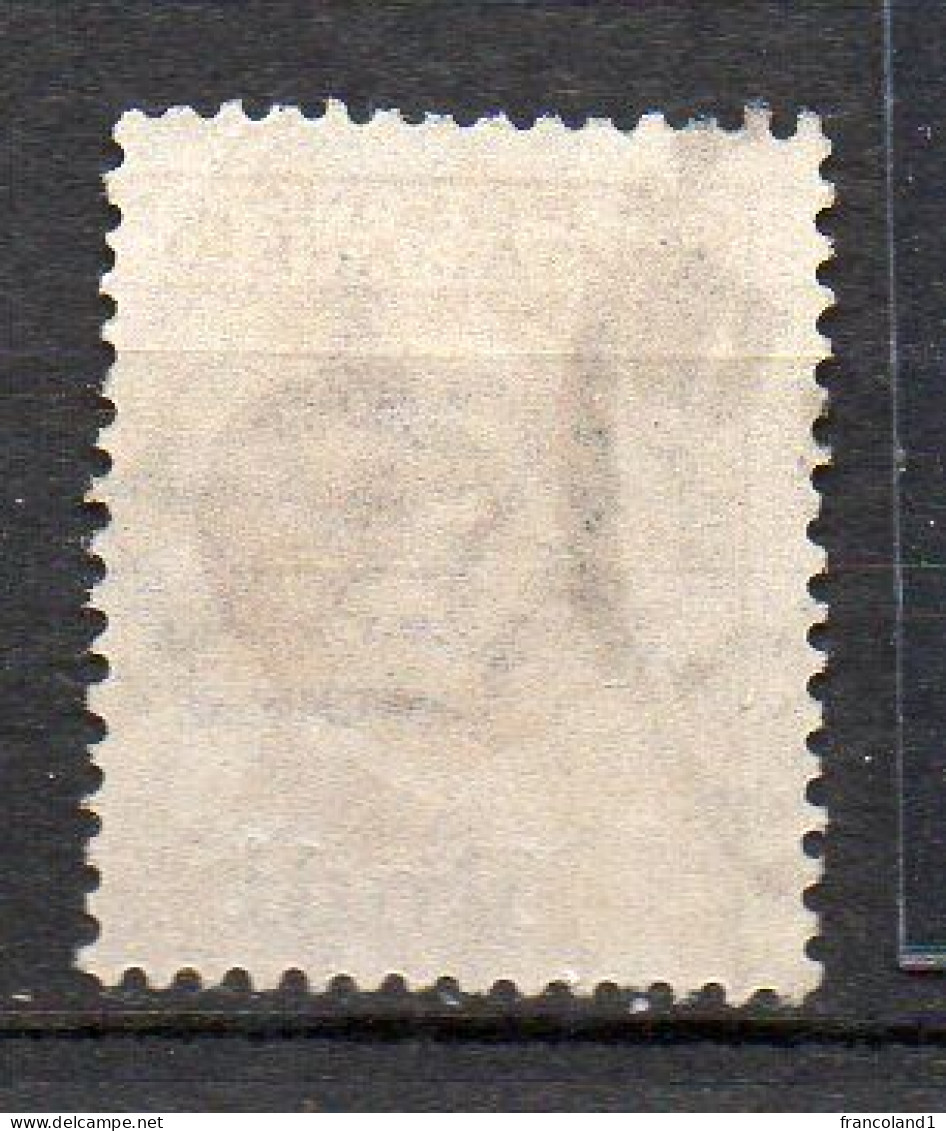 Rodi 1922/23 - 85 Cent  N. 13 Timbrato Sassone 200 Euro - Egée (Rodi)