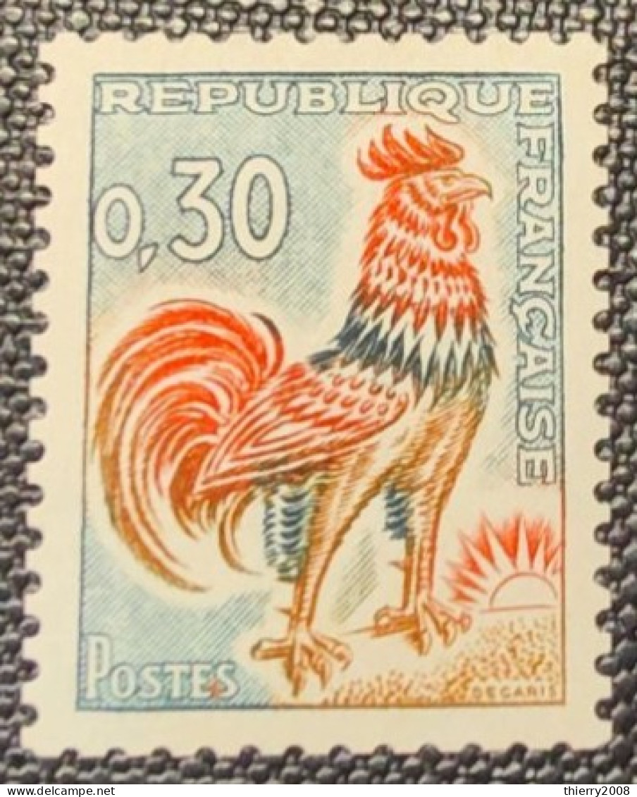 N° 1331Ab (Variété, Tache Rouge Sue POSTES) Neuf ** Gomme D'Origine  TTB - Unused Stamps