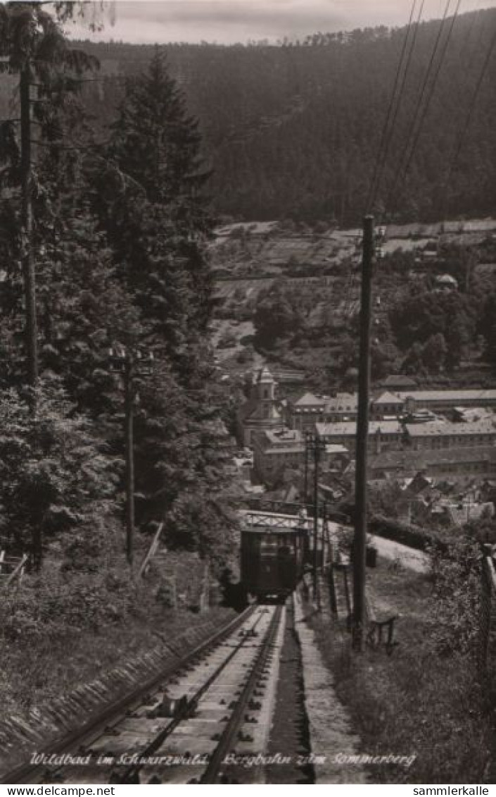 57642 - Bad Wildbad - Bergbahn Zum Sommerberg - Ca. 1960 - Calw