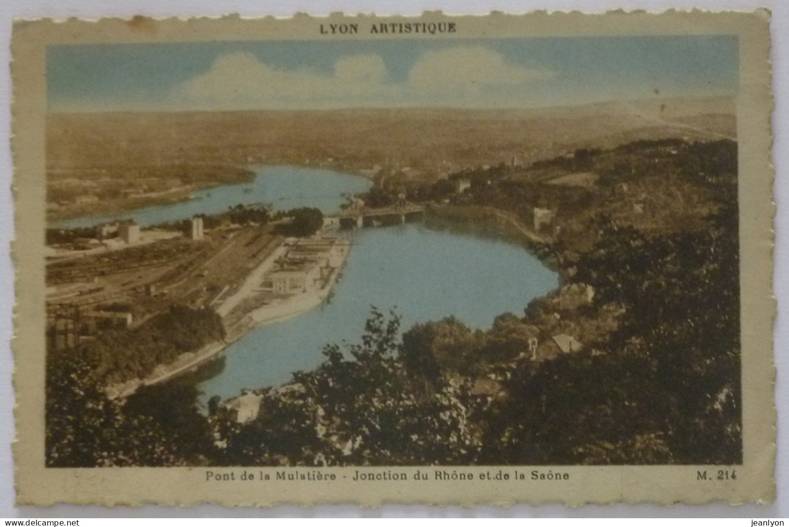 LYON (69/Rhône) - Pont De LA MULATIERE - Jonction Entre Le Rhône Et La Saône - Lyon 2