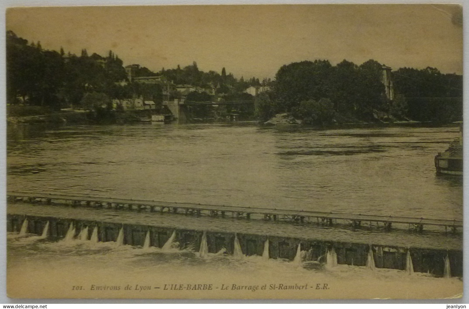 LYON (69/Rhône) - ILE BARBE - Barrage Et Saint Rambert - Lyon 9