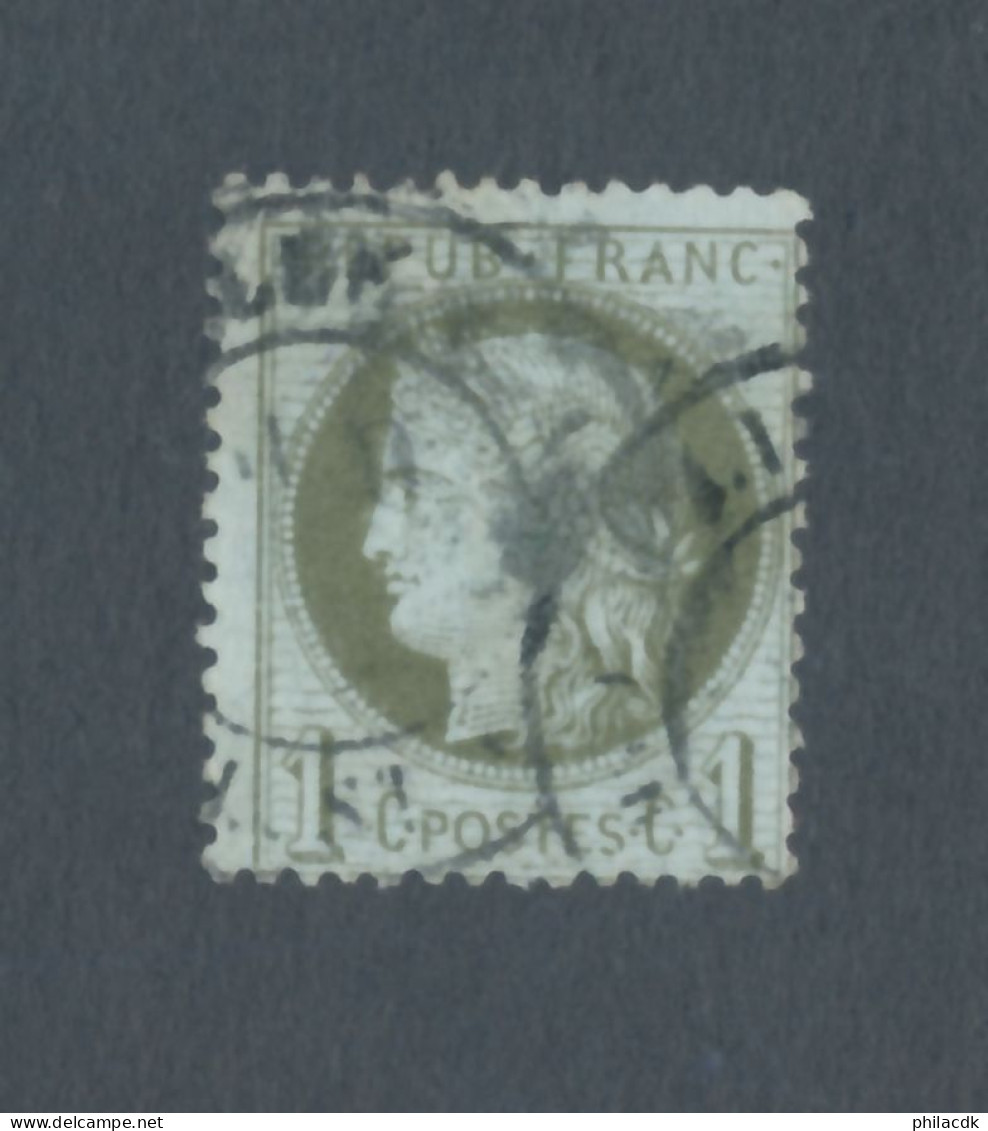 FRANCE - N° 50 OBLITERE - COTE : 20€ - 1872 - 1871-1875 Cérès