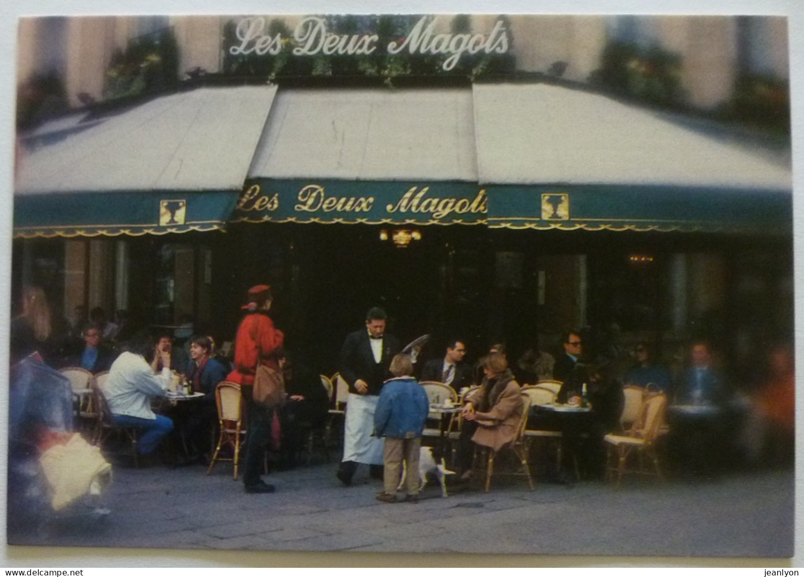 PARIS - LES DEUX MAGOTS / CAFE ST GERMAIN - CP Carlos SPAVENTA - Cafés, Hôtels, Restaurants