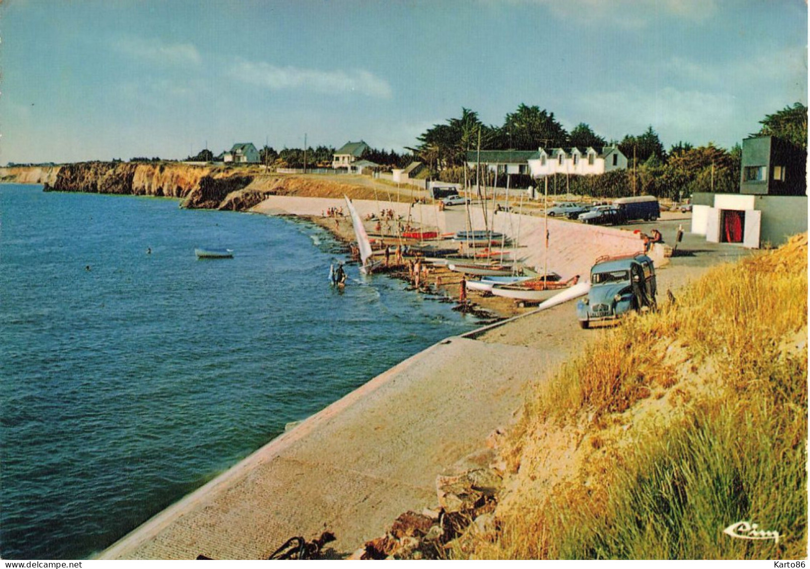 Pénestin Sur Mer * Poudrantais * Automobile Citroën 2cv - Pénestin