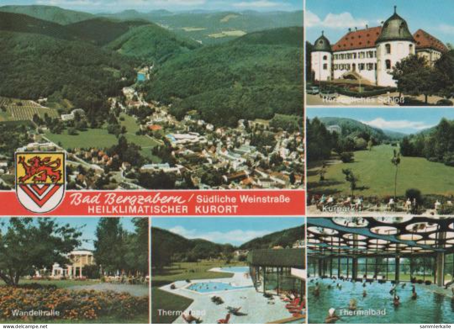 24195 - Bad Bergzabern U.a. Thermalbad - Ca. 1985 - Bad Bergzabern