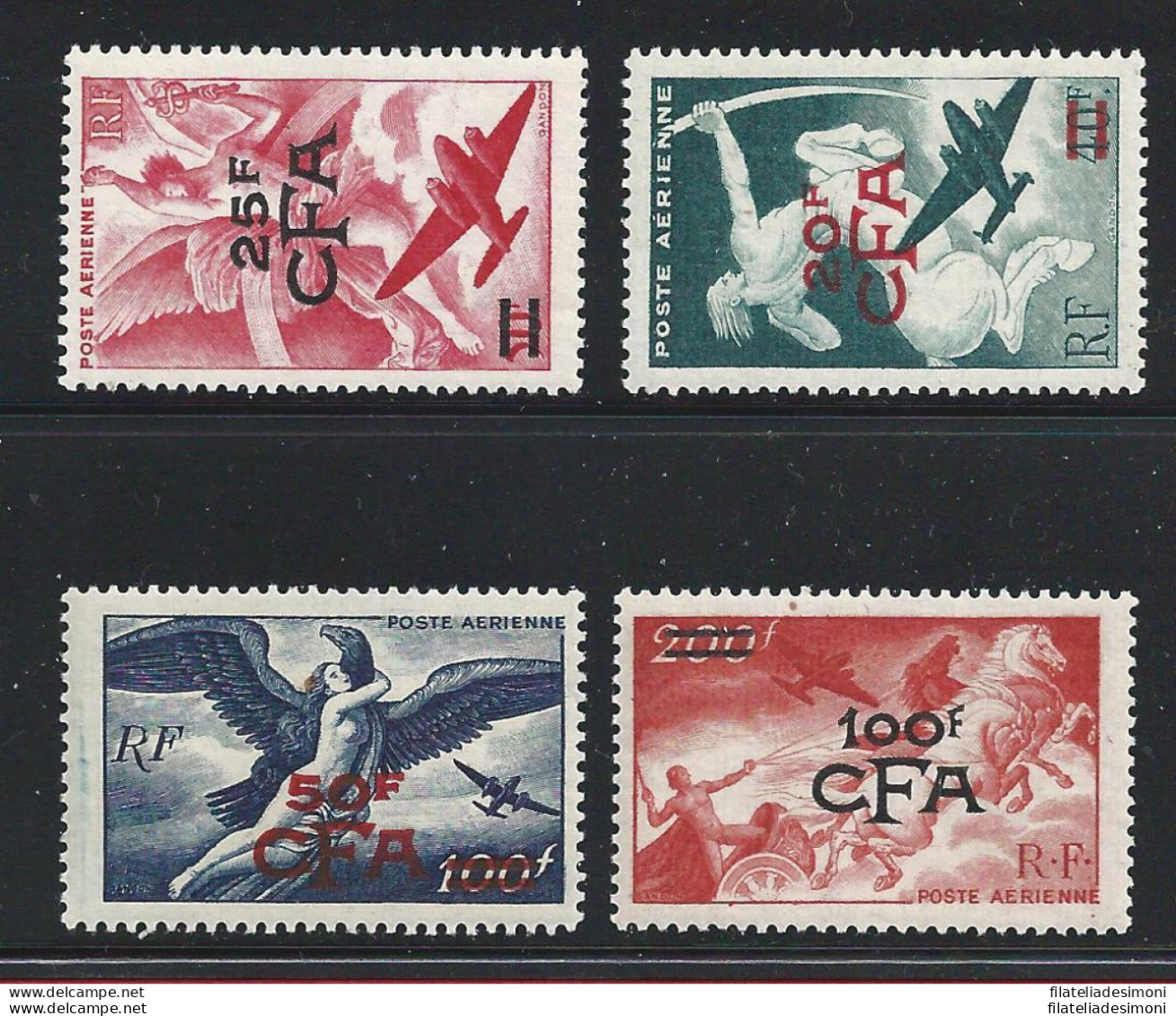 1949 REUNION - Yvert  PA  45/48  MNH/** - Autres & Non Classés