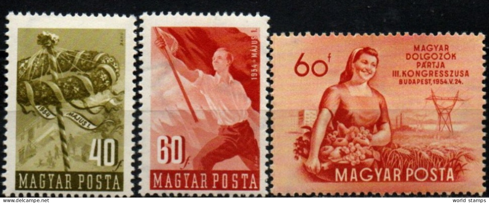 HONGRIE 1954 ** - Unused Stamps