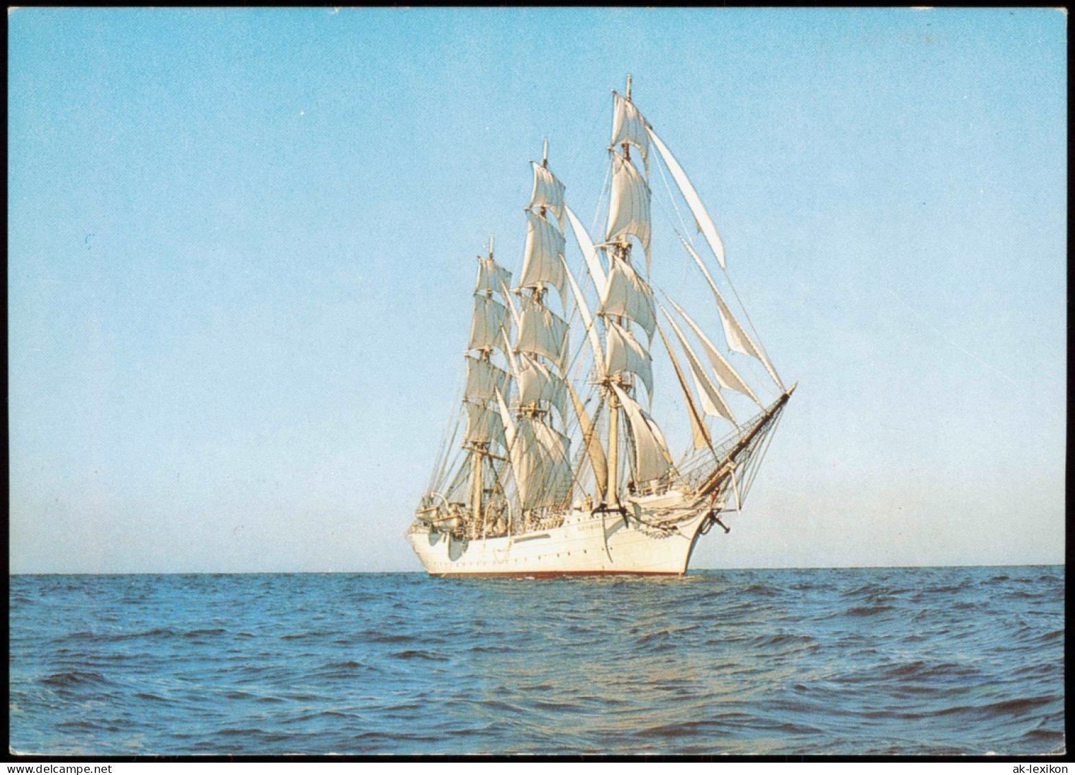 Statek Szkolny „Dar Pomorza" - Zwycięzca Schiffe/Schifffahrt -  Segelboote 1978 - Voiliers