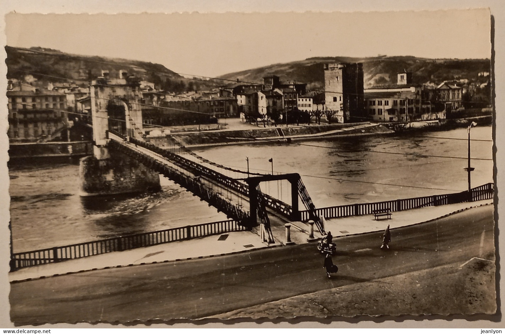 VIENNE / SAINTE COLOMBE (38 Isère) - Passerelle Sur Le Rhône - Vienne