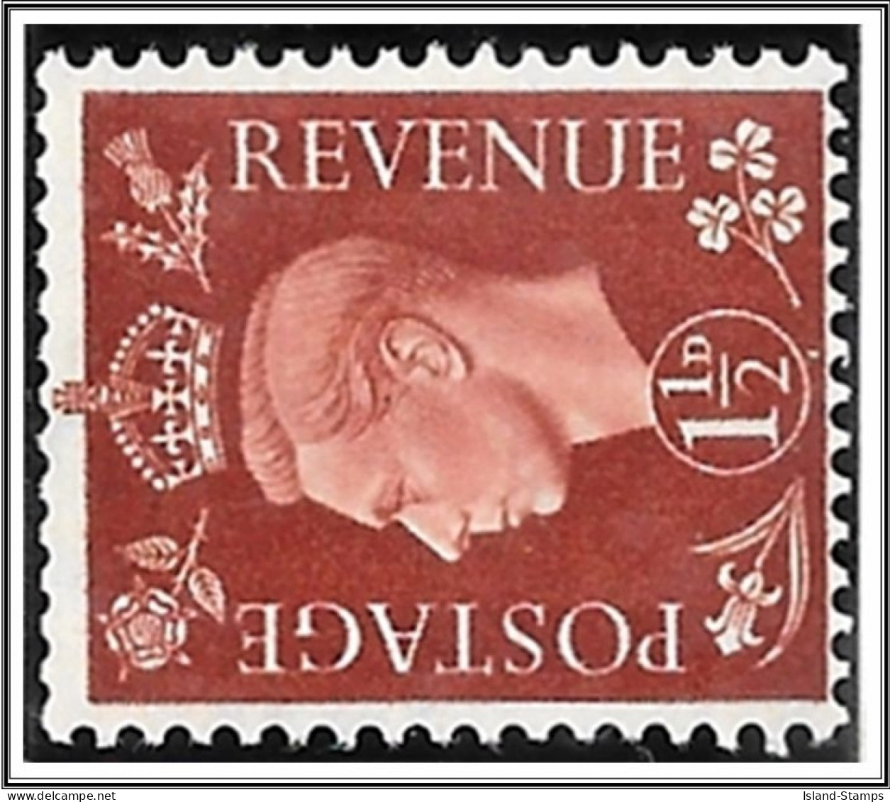 KGVI 1938 SG464a Sideways Watermark Unmounted Mint Hrd2d - Nuovi