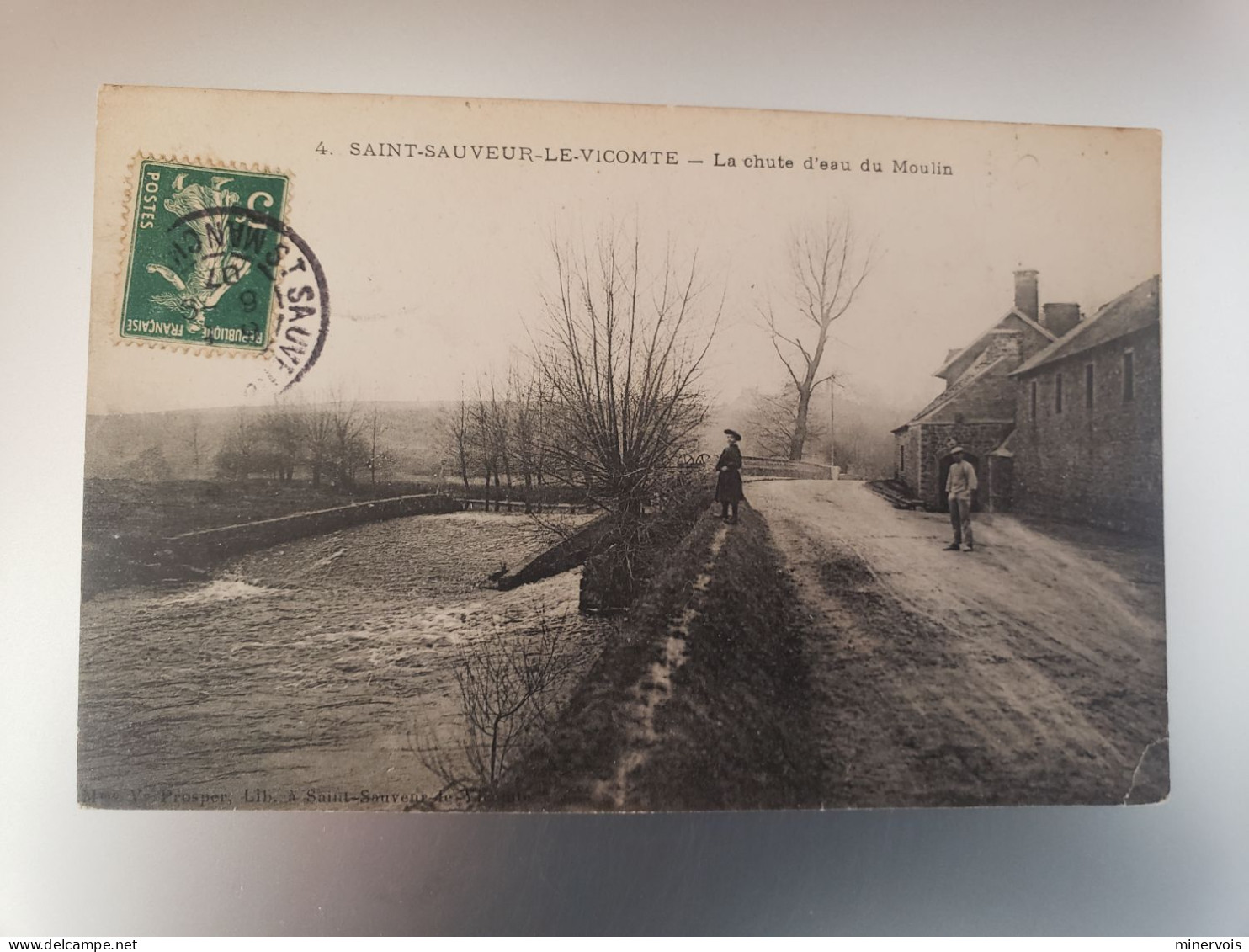 Saint Sauveur Le Vicomte - La Chute D'eau Du Moulin - Saint Sauveur Le Vicomte