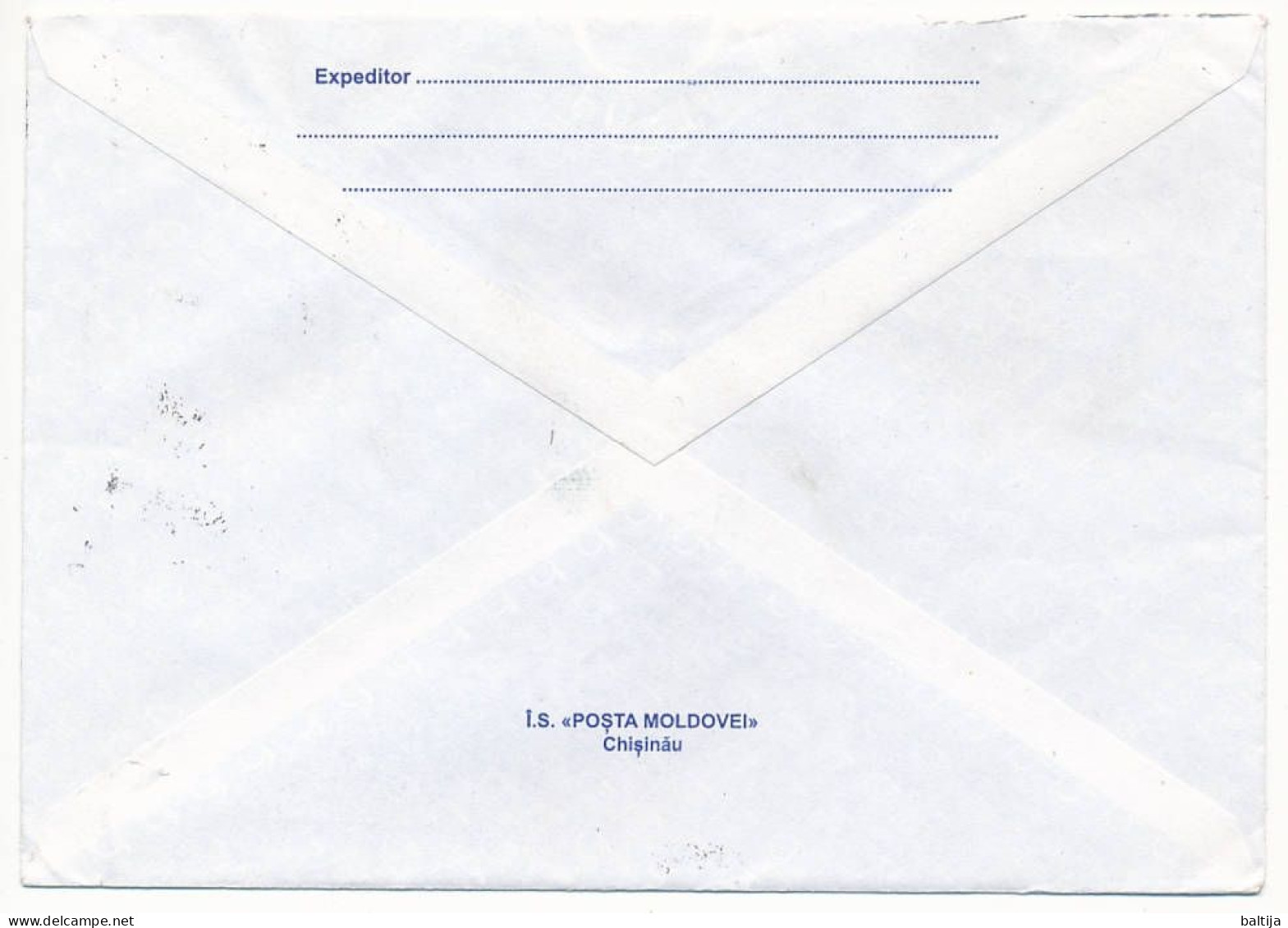 Moldova, Postal Service Cover Abroad / Service Des Postes - 16 April 2002 Chișinău 12 - Moldova