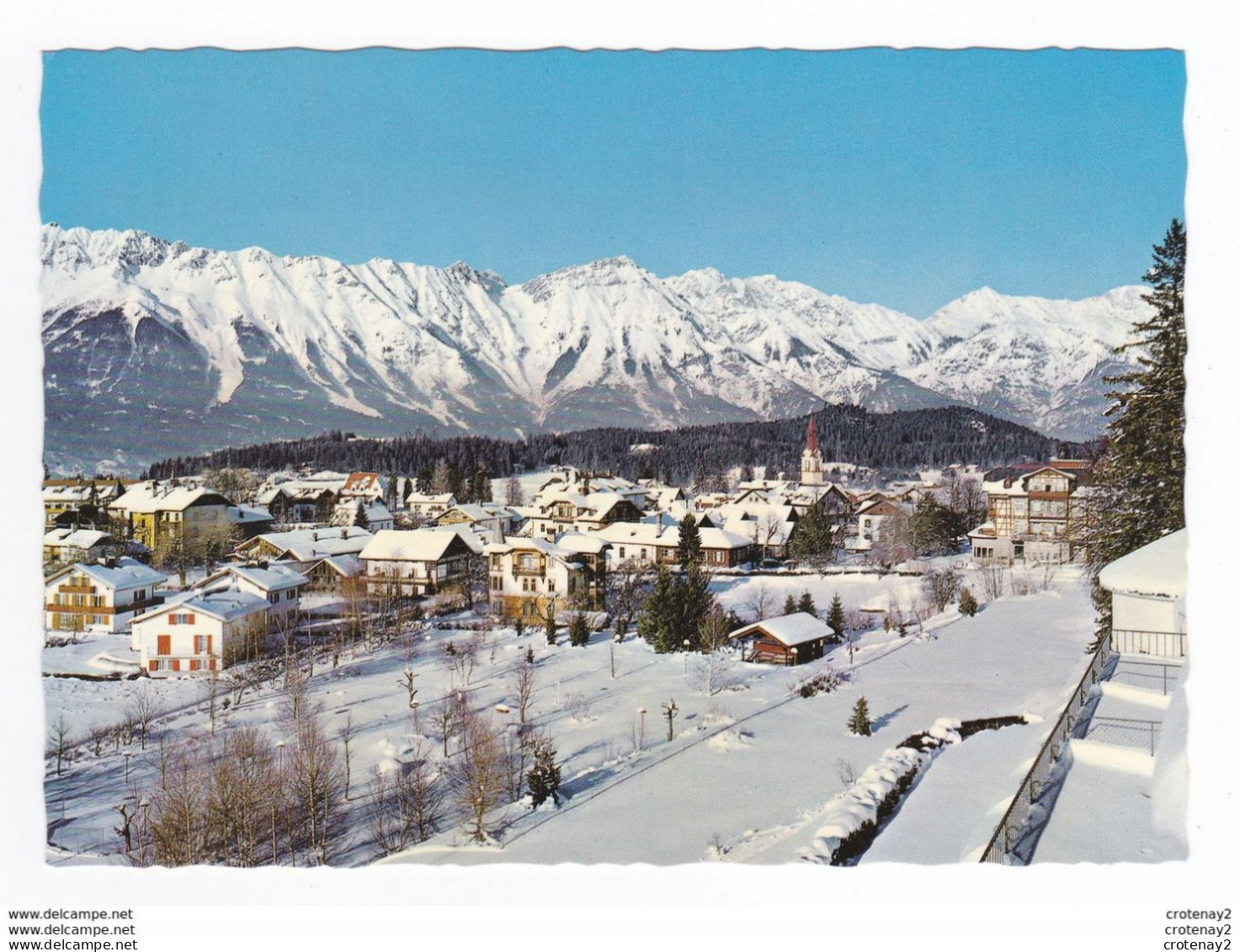 Autriche Tyrol Kurort IGLS Vers Innsbruck Tirol Nordkette N°48 En 1982 - Igls