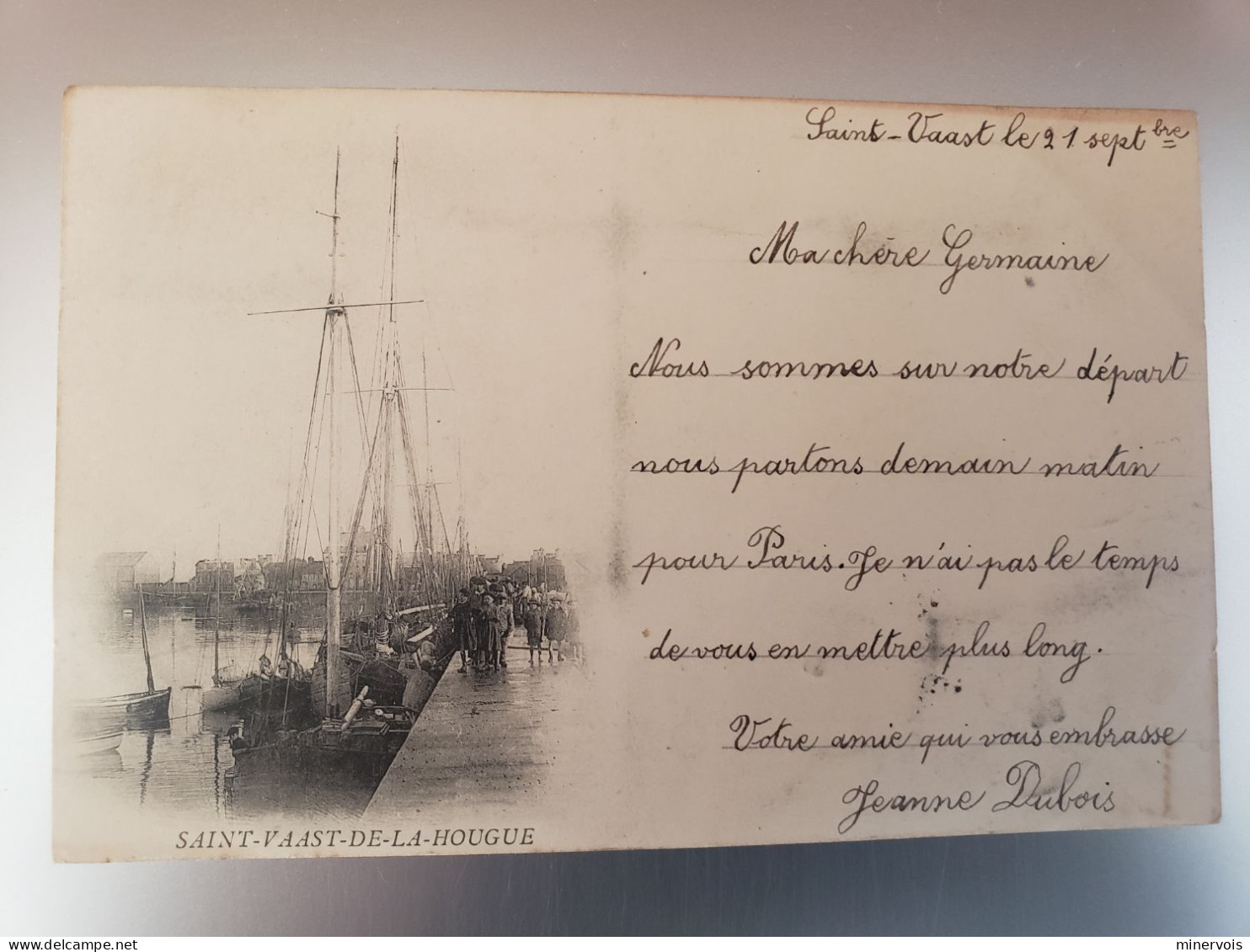 Saint Vaast La Hougue En 1900 - Saint Vaast La Hougue