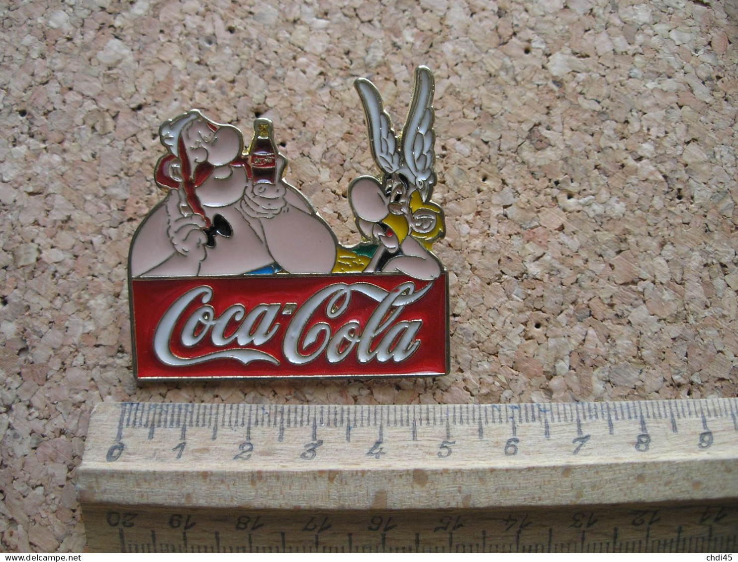 ASTERIX OBELIX COCA COLA Double Attache - Comics