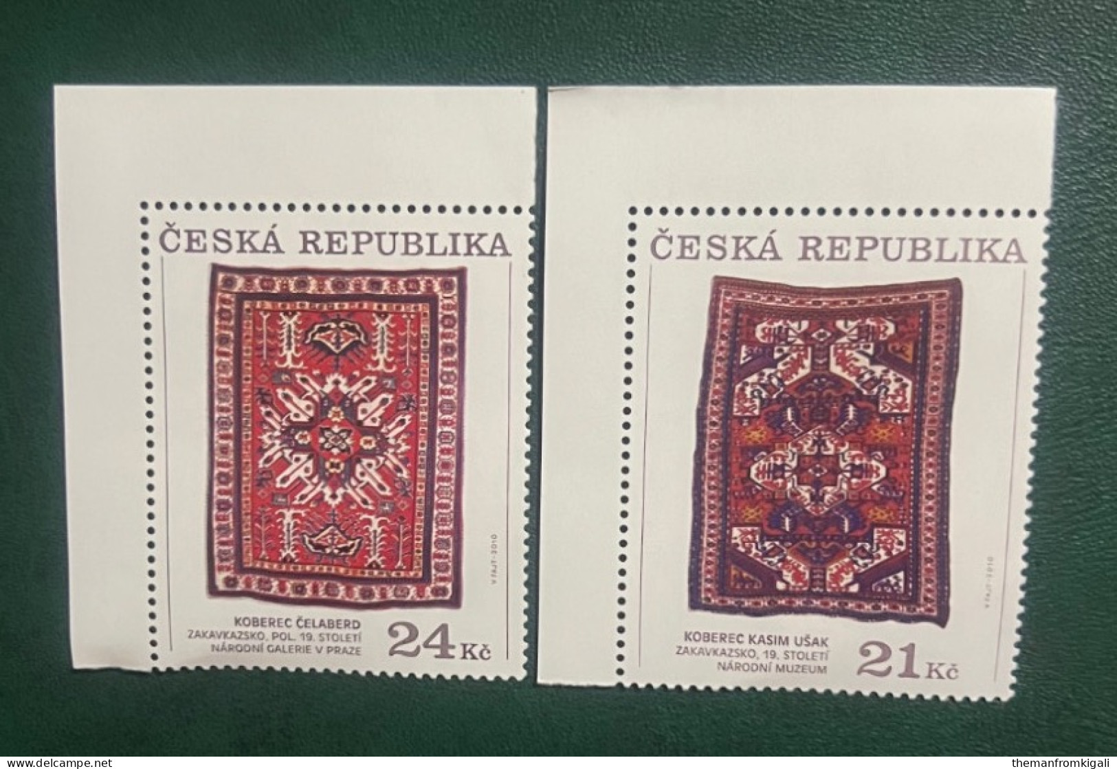 Czech Republic 2010 - Kashmir Ushak Carpet. - Altri & Non Classificati