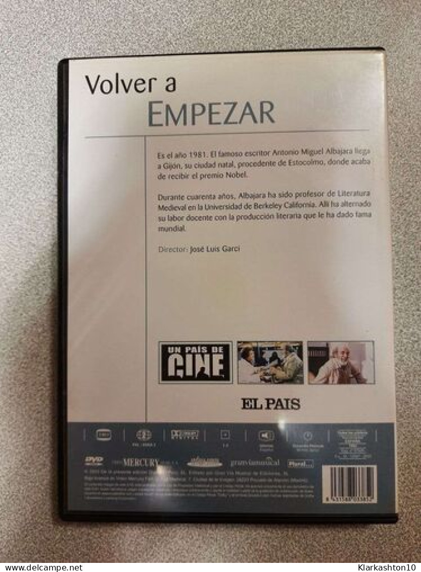 VOLVER A EMPEZAR (el Pais [DVD]) - Otros & Sin Clasificación