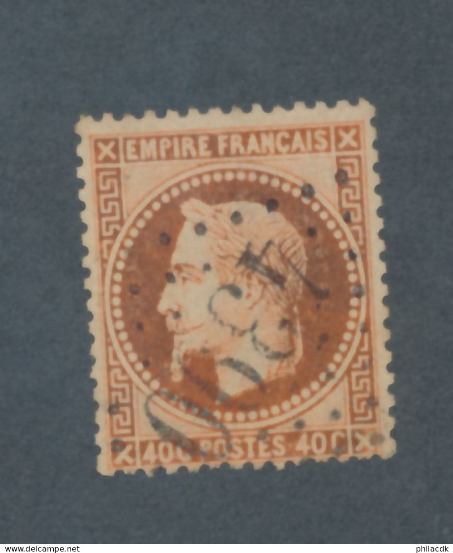 FRANCE - N° 31 OBLITERE AVEC GC 4390 PONT ROUSSEAU - 1868 - COTE : 25€ - 1863-1870 Napoléon III Lauré
